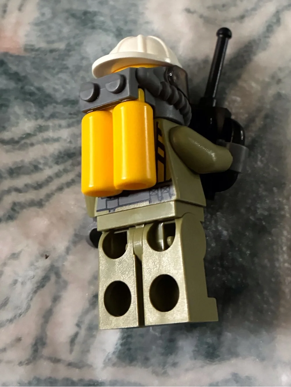 Lego city fire fighter minifigure